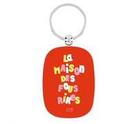 DLP Derrière la Porte OPAT Keyring - La maison des fous rires model, Multicolored, One size