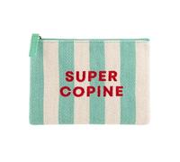 DLP - Super Girlfriend Peace Pencil Case, Green, Makeup Bag