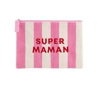DLP - Super Mom Peace Bag, Pink, Makeup Bag, Pink, Makeup Bag