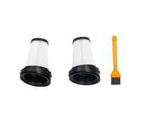 DLRBNDMGF 1pc Cleaning Brush 2Pcs Filters ，Compatible For Gorenje， SVC144FBK SVC216FR Handheld Vacuum Cleaner Filter Accessories Set
