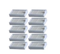 DLRBNDMGF Robot Vacuum Cleaner Accessories Spare ,Compatible For ILife,Filter V5 V5s V3 V3S V5S V50 Pro V55 X5 Robot Vacuum Cleaner Accessories Spare(10pcs)