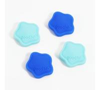 DLseego 4PCS Thumb Grips Designed for Nintendo Switch 2 2025, Soft Silicone Handle Analog Controller Protective Anti-Slip Cover Button Joy-C Joystick Caps Covers, Stars, Good Luck - Blue