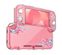 dlseego Case for Switch, PC Cover with Anti-abrasion and Anti-scratch Design, Peach Blossom