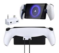 DLseego Charging Adapter for PlayStation Portal,with Type C Jack and 3.5mm Headphone Jack Adapter Connector for PS5 PlayStation Portal Remote Player - White