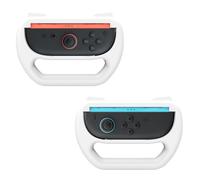 DLseego Hand Gaming Grip Case for Switch 2 JoyCon, Ergonomic Wear-Resistant Controller for Model for Joycon, Grips Game Controller Handle Mobile Joystick Gamepad Case - White