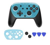 DLseego Hard Surface Replacement Case for Nintendo Switch 2 Pro Controller, Hard Shell Surface Protector, Portable Travel Storage, Shock-Proof, Anti-Scratch, Water-Resistant Accessory Cover - Blue