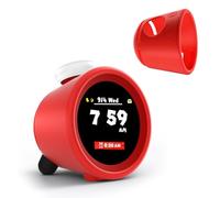 DLseego Protective Case for Nintendo Sound Clock Alarmo Accessories, Full Protection Silicone Material Robust Transparency Water-Repellent Oil Repellent - Red