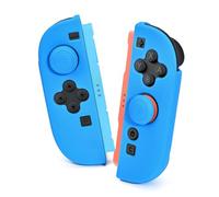 DLseego Protective Case for Nintendo Switch 2 Joy Con Controllers, 1 Pairs Handheld Soft Silicone TPU Cover Replacement Shell Pure Color Case Suitable for 2025 Model Joy Cons - Blue