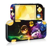 DLseego Protective Case for Switch Lite,Hard PC Protective Cover with Thumb Grip Caps Anti-Scratch and Shockproof Cover Shell Compatible with Switch Lite-Elf Balls Lite