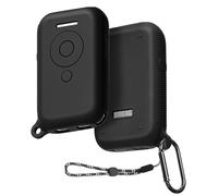 DLseego Protective Cover for XREAL Beam,Silicone Case Full protection Shell Anti-Scratch Shock Absorption Skin Cover for XREAL Air with Keychain & Lanyard- Black