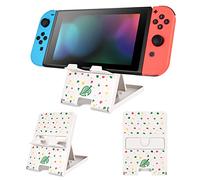 DLseego Stand Compatible with Switch/OLED/Lite, Adjustable Stand, Foldable Portable Holder Playstand for Switch OLED, and non-slip- Animal Crossing
