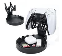 DLseego Stand Suitable for Switch OLED/Lite/PS5/PS4/PS3/NS PRO, Cute Angle Adjustable Holder Kickstand, Non-Slip Non-Shake Anime Kawaii Bracket with 3 Height Settings - Black