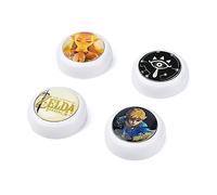 DLseego Thumb Grip Caps Compatible with Switch/Lite/OLED,Cool SturdyThumb Grips Cover Anti-slip 4PCS Thumb Button Caps-White