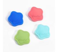 DLseego Thumb Grips for Switch 2 (2025),4PCS Soft Silicone Anti-Slip Joystick Cover,Kawaii Star Design Enhanced Operating Comfort Analog Button Cap for NS 2,Red+Blue+Green