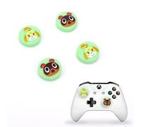 DLseego Thumbstick Caps Compatible with PS4 PS5 Xbox 360 Xbox Controller,Soft Silicone Controller Joystick Cover,Analog Stick Caps Cover Attachments -Green