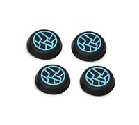 DLseego Thumbstick Grips for PS5 PS4 Xbox 360 Xbox one Switch Pro Controller,4PCS Anti Slip Silicone Cool Thumb Grip Covers Controller Stick Grip Caps,Blue