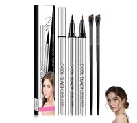 Dlufryna Mascara Black, Dlufryna 24H Waterproof Mascaras, to Achieve Dramatic Length & Definition, Smudge-Resistant and Long-Wearing Formula, Flake-resistant, Mascara for Older Women (2Pc)