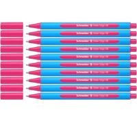 Dlugopis Schneider Slider Edge rózowy 10 sztuk | Pen Body made of 83% recycled plastic