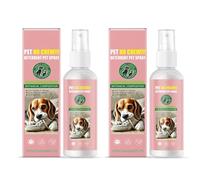 DLUKENY 100ml Dog Training Sprayer Bitter NoChew Solution for Protecting Furniture Shoes and Other Valuables 2 Bottle