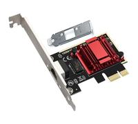 DLUKENY 2500Mbps PICE To RJ45 Networking Adapter RTL8125B Chip 2.5Gbps Gigabit Networking Card Ethernet Controller Adapter PCIe Gigabit Card