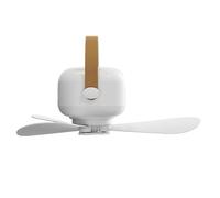 DLUKENY 3 Speed Outdoor Camping Portable Ceiling Fan With LED Light USB Charging Remote Control Cooling Fan Ceiling Fan