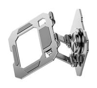 DLUKENY 360 Degree Rotating Adjustable Tablets Stand Foldable Holder For Multiple Devices Alloy Steel Construction Reinforced Alloy Steel Foldable Stand