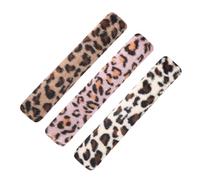DLUKENY 3pack Plush Leopards Cats Stress Reliefs Pillows Durability Kittens Plaything Toy For Clawing Comfortable Indoor Activity Interactively Filled Play Accessories