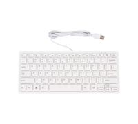 DLUKENY 72 USB Corded Computer Keyboard Small Size Quiet Keys For Office Home Gaming Durability And Lightweighted Quiet Mechanical Keyboard For Office