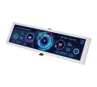 DLUKENY 8.8Inch Chassis Sub-Screen PC Display 170° Viewing Aluminum Alloy Construction