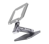 DLUKENY Adjustable Tablet Stand For Long Hours Use In Bedroom Or Office Lightweighted Aluminum Notebook Holder Foldable Tablet Stand