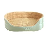 DLUKENY Antislip Pet Bed for Small to Large Dog and Cats Foldable and Washable Dog Cushions Bed for Safe and Warmth Resting