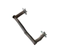 DLUKENY Bird Perch Wood Stand Natural Wood Stick Standing Climbing Paw Grinding Toy For Birds Cage Accessories U-Shape