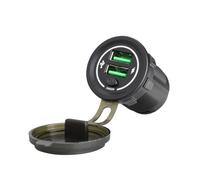 DLUKENY Fast Speed 36W USB Vehicle Charging With On/Off Switches And LED Light For 12V 24V Car Trucks SUVs Motorcycles And Boats