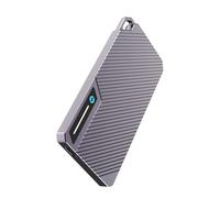 DLUKENY JMS9210B Double Protocols Solid Disk Case USB 3.1 Supports 900MB Read Write Speed For Large File Storage Double Cable Type C To C/USB A Solid Disk Enclosure
