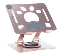 DLUKENY Laptop Bracket Tablets Bracket Multifunctional Desktop Lazy 360 Degree Rotation Foldable Stand Metal Phone Stand Holder Heat Dissipation