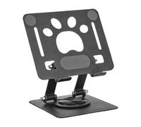 DLUKENY Laptop Bracket Tablets Bracket Multifunctional Desktop Lazy 360 Degree Rotation Foldable Stand Metal Phone Stand Holder Heat Dissipation