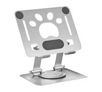 DLUKENY Laptop Bracket Tablets Bracket Multifunctional Desktop Lazy 360 Degree Rotation Foldable Stand Metal Phone Stand Holder Heat Dissipation