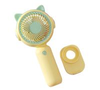 DLUKENY Lightweight Handheld Fan Portable AM3 Battery Operated Small Fan For Outdoor Travel Office Women Camping Travelling
