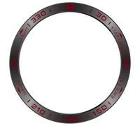 DLUKENY Lightweight Metal Bezels Rings Frame Bumper Covers Housing For SOLAR 51mm Antiscratch Protective And Stylish Look