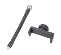 DLUKENY Mount Holder Clamp Stand Long Arm Clip Holder With 1/4 Screw Mount For Tripod Monopod Phone Clip Flexible Hose Bracket Phone Bracket For Live Broadcast Equipment