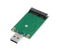 DLUKENY MSATA To USB3.0 Adapter Portable USB To MSATA Reader For Quick Data Transfer And Backups 200Mb/s Data Transmission USB Adapter