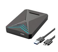 DLUKENY Portable 2.5inch Hard Disk Enclosure Case 2.5inch External Hard Drives Enclosure USB3.0 Data Transfer Case For PC Laptop Portable Drives