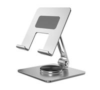 DLUKENY Portable Laptop Stand Foldable Base Notebook Stand Bracket 360 Degree Rotatable Laptop Computer Cooling Bracket Portable Drawing For Tablets