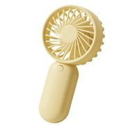 DLUKENY Powerful Handheld Fan Portable Small Lightweight Makeup Fan AM4 Battery Operated For Girl Women Adults Indoor Outdoor