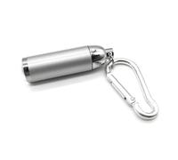 DLUKENY Small LED Flashlight Torch Keyring Outdoor Fishing LED Flashlight Torch Carabiner Keychain Small Torches Light Portable Adjustable USB Pocket