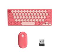 DLUKENY Thin Keyboards With Silents Combo 2.40G Receiver 64Keys Layout For Computer Laptop Keyboards And Combo