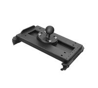 DLUKENY Universals Motorcycle Data Terminals Bracket Compatible 7inch 8inch Tablets Stainless Steel Spring Forklift Use Industrial Stainless Steel Tablets Clip