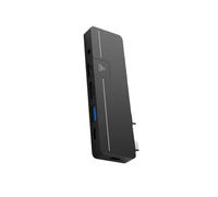 DLUKENY USB C Aluminum Docking Hubs For Pro9/8/X 4K Video Fast 5Gbps Transfer Card Reader Aluminum Docking Station