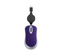 DLUKENY USB C Corded Retractable Cable Small For Kids Children 1000DPI Optical Travel PC Desktop Notebook