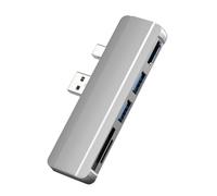 DLUKENY USB Hubs Docking Stations For Pro4 5 6 With 4K@30Hz Port And Two USB3.0 For Enhanceds Connectivitys